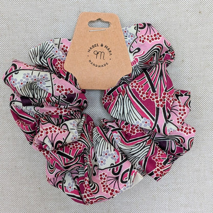 Jumbo Hair Scrunchies in a range of Liberty Tana Lawn Fabrics