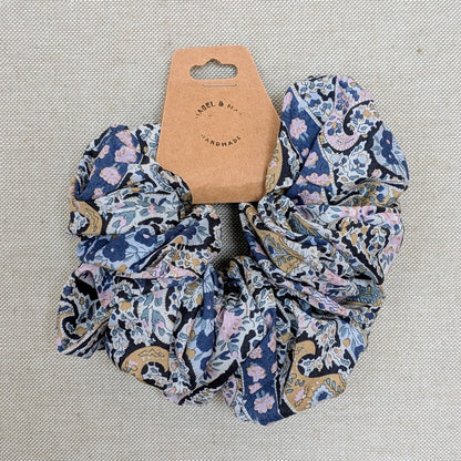 Jumbo Hair Scrunchies in a range of Liberty Tana Lawn Fabrics