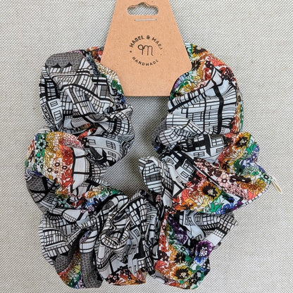Jumbo Hair Scrunchies in a range of Liberty Tana Lawn Fabrics