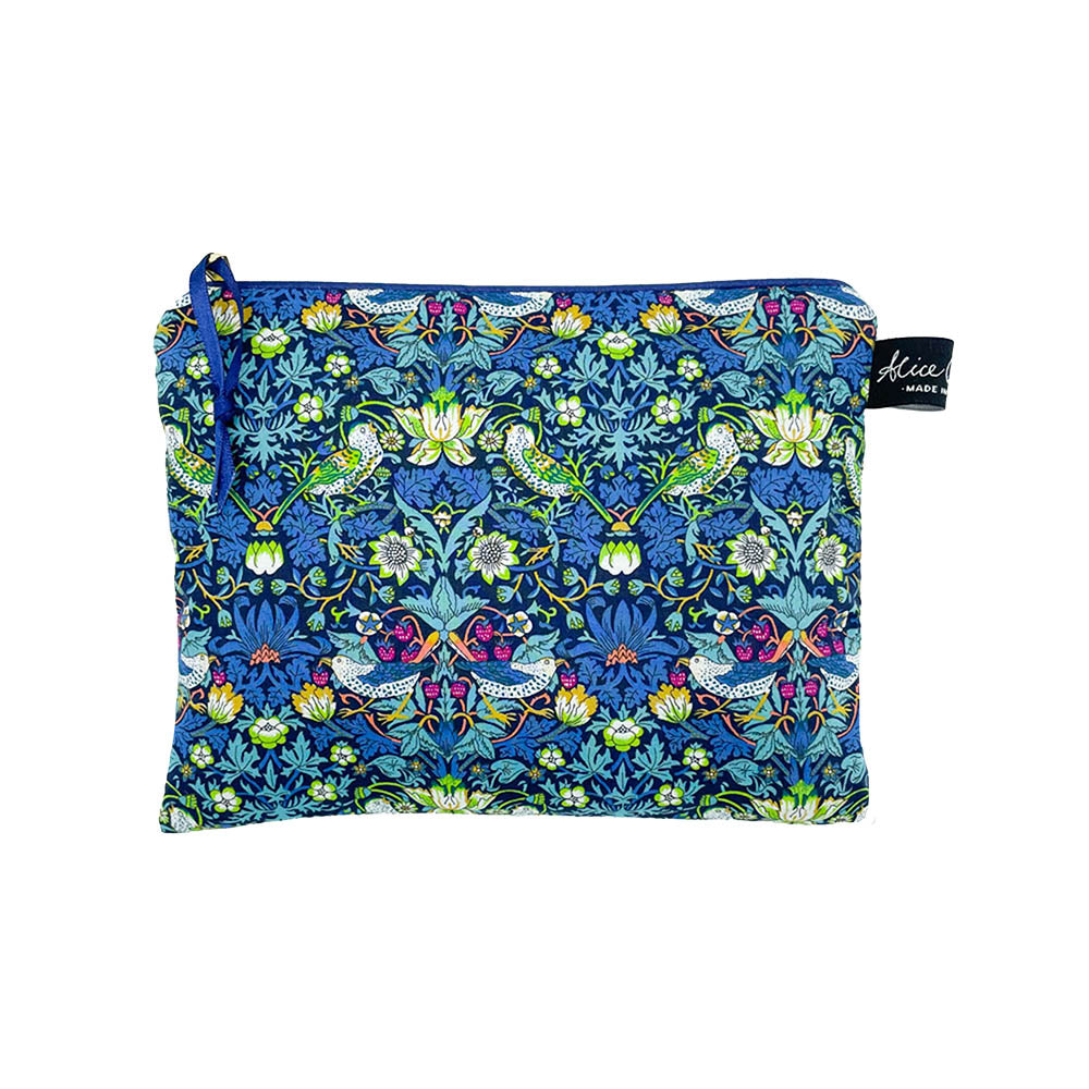 Travel Pouch Strawberry Thief Songbird