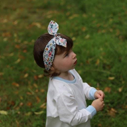 Liberty Print Top Knot Headband-Ladies/Girls Hairband-Childs Hairband-Liberty Tana Lawn-Floral Hairband-Elastic backed-Variety Prints