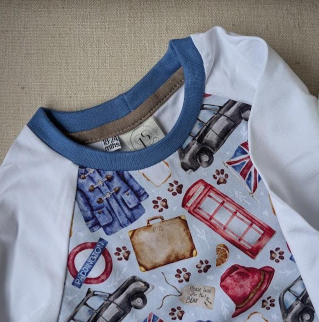 Children's Pyjamas-PJs-top and leggings set 0-6yr Kid's-Children's Gift-matching sibling pyjamas-Fun London Icon print-Unisex-Baby/Toddler