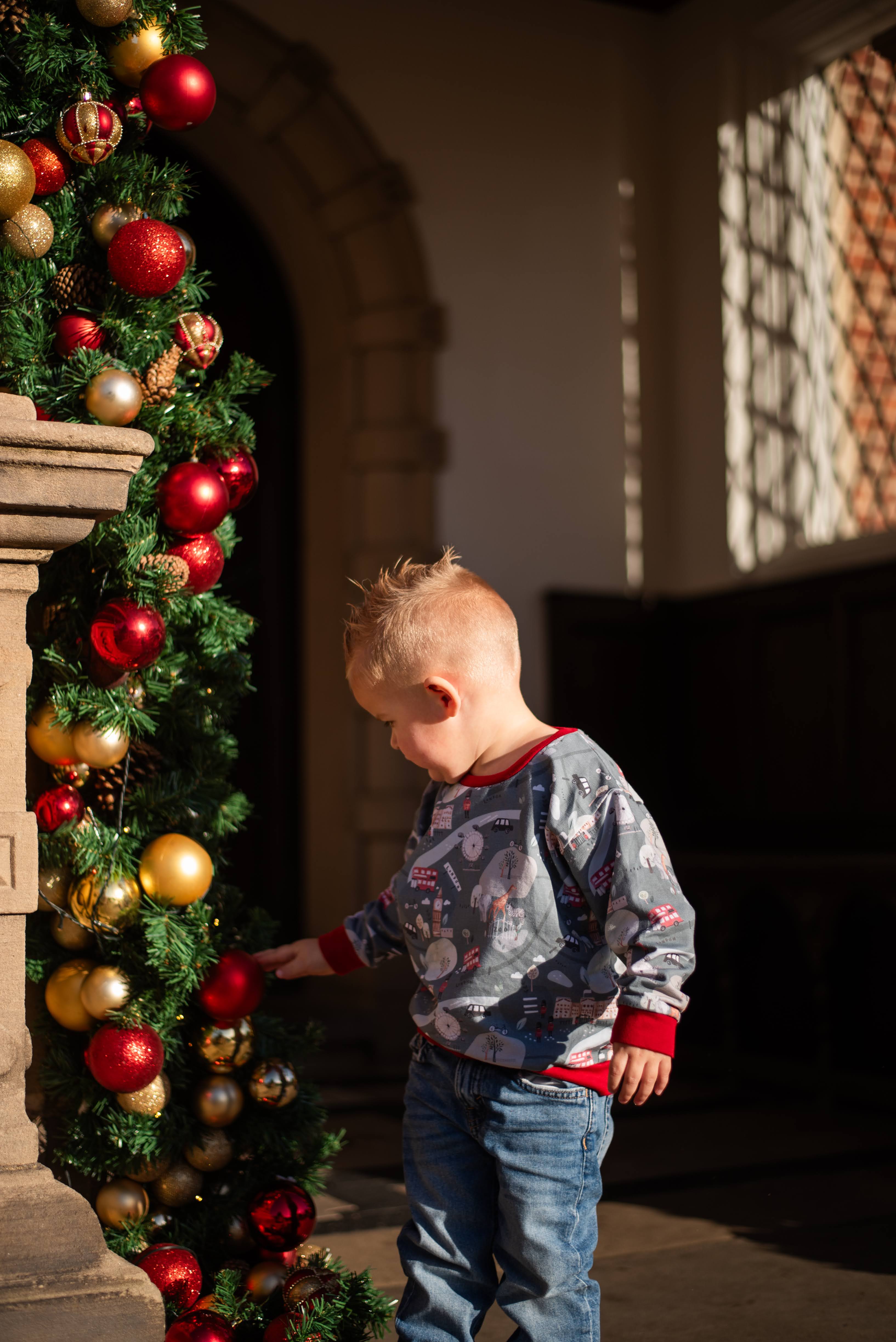 Children's Sweatshirt  soft cotton French Terry fabric In London Theme print -0-6 years-Kid's-Gift