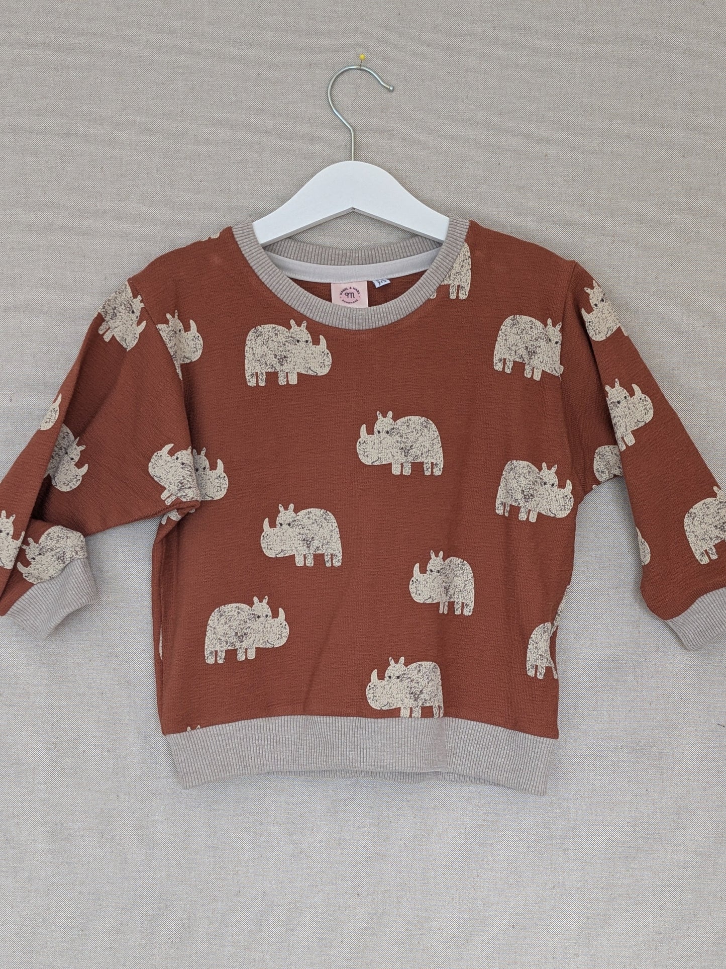 Children's Sweatshirt  Rhinos