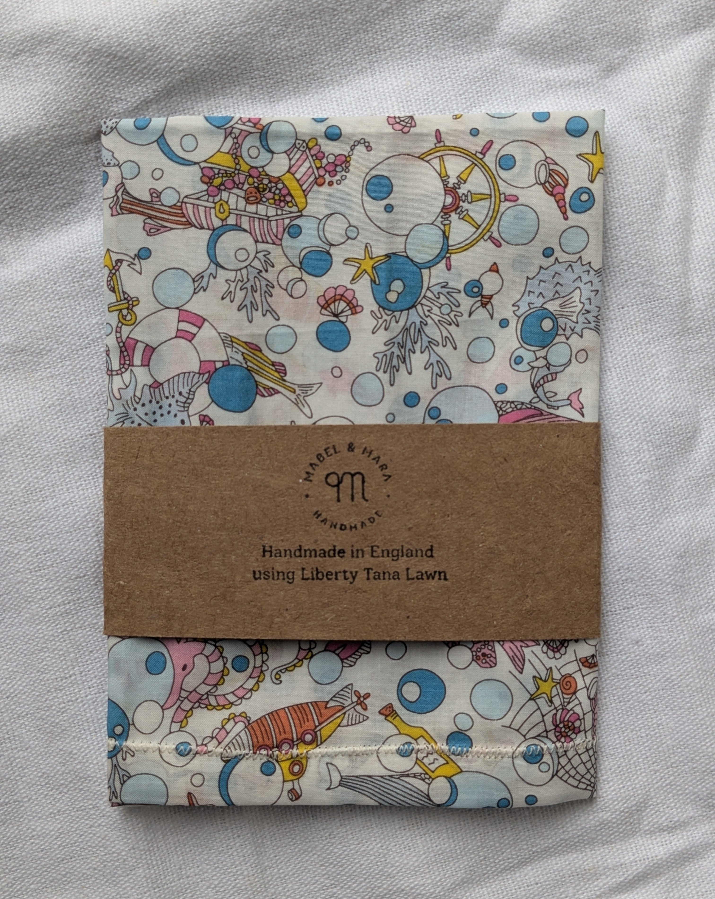 Liberty Tana Lawn Handkerchief Under the Sea